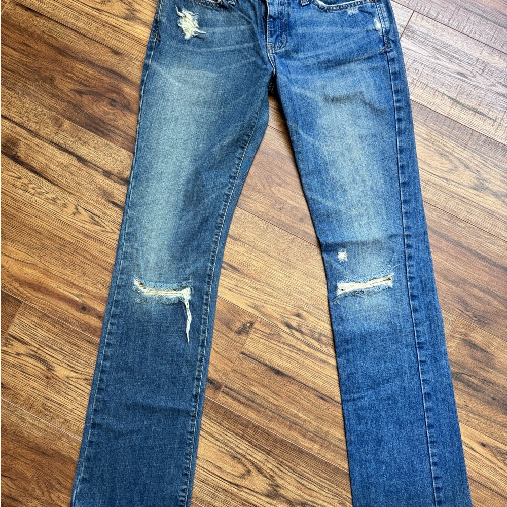 Abercrombie & Fitch Straight Leg Jeans - Classic Blue